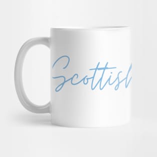 Scottish Digest Blue Mug